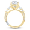 Thumbnail Image 4 of Pnina Tornai Round-Cut Lab-Grown Diamond Engagement Ring 4 ct tw 14K Yellow Gold