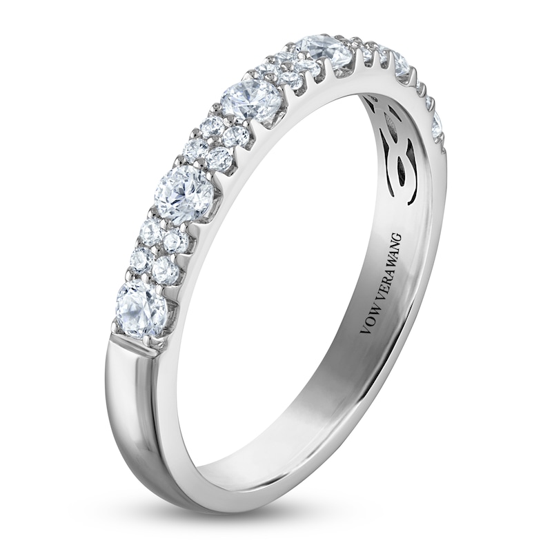 Main Image 2 of Vera Wang VOW Diamond Wedding Band 1/2 ct tw 14K White Gold