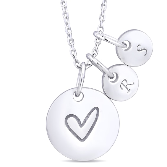 Engravable Round Discs Necklace