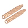 Thumbnail Image 1 of Initial Collar Stay 14K Rose Gold 9x56mm