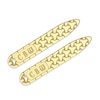 Thumbnail Image 0 of Woven Initial Collar Stay 10K Yellow Gold 9x56mm