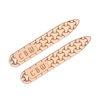 Thumbnail Image 1 of Woven Initial Collar Stay 14K Rose Gold 9x56mm