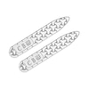 Thumbnail Image 1 of Woven Initial Collar Stay Sterling Silver 9x56mm
