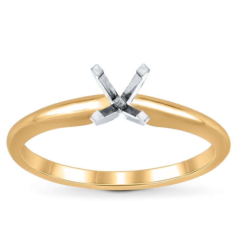 Diamond Ring Setting 14k Yellow Gold Jared