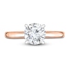 Thumbnail Image 3 of Diamond Solitaire Engagement Ring 3/4 ct tw Round 14K Rose Gold (I2/I)