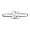 Thumbnail Image 3 of Diamond Solitaire Engagement Ring 1/5 ct tw Round 14K White Gold (I2/I)