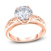 Thumbnail Image 1 of Diamond Solitaire Infinity Engagement Ring 2 ct tw Round 14K Rose Gold (I2/I)