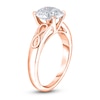 Thumbnail Image 2 of Diamond Solitaire Infinity Engagement Ring 2 ct tw Round 14K Rose Gold (I2/I)
