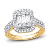 Diamond Engagement Ring 1 ct tw Round 14K Yellow Gold
