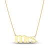 Thumbnail Image 1 of "MRS" Necklace 14K Yellow Gold 16"