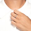 Thumbnail Image 3 of Juliette Maison Natural Aquamarine & Natural Rhodolite Garnet Ring 10K Rose Gold