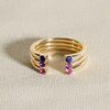 Thumbnail Image 4 of Juliette Maison Natural Citrine Cuff Ring 10K Rose Gold