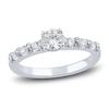 Diamond Engagement Ring 3/4 ct tw Round Platinum