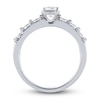 Thumbnail Image 2 of Diamond Engagement Ring 3/4 ct tw Round Platinum