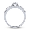 Thumbnail Image 1 of Diamond Engagement Ring 3/4 ct tw Round Platinum