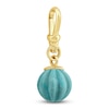 Thumbnail Image 1 of Charm'd by Lulu Frost 10K Yellow Gold 9MM Turquoise Birthstone Charm