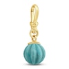 Thumbnail Image 2 of Charm'd by Lulu Frost 10K Yellow Gold 9MM Turquoise Birthstone Charm