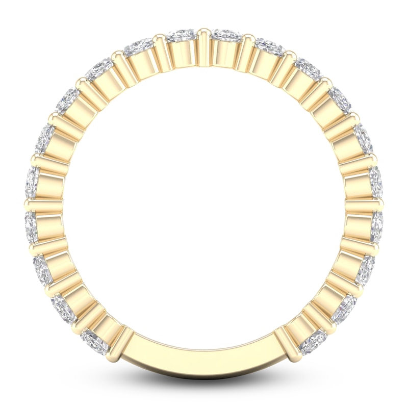 Main Image 4 of Diamond Anniversary Band 2 ct tw Oval 14K Yellow Gold