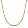 Thumbnail Image 2 of Men's Semi-Solid Cable Chain Necklace 14K Yellow Gold 18" 4.9mm