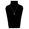 Thumbnail Image 4 of Pink Diamond Pendant Necklace 1/5 ct tw Round 14K Two-Tone Gold 18"