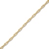 Thumbnail Image 2 of 1933 by Esquire Men's Solid Cable Link Chain Bracelet 14K Yellow Gold-Plated Sterling Silver 8.5" 5.75mm