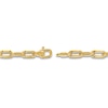 Thumbnail Image 3 of 1933 by Esquire Men's Solid Cable Link Chain Bracelet 14K Yellow Gold-Plated Sterling Silver 8.5" 5.75mm
