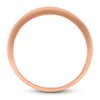 Thumbnail Image 4 of Men's Natural Black Sapphire Wedding Band 14K Rose Gold 5.5mm