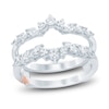 Thumbnail Image 1 of Pnina Tornai Lab-Grown Diamond Anniversary Enhancer Band 1 ct tw Marquise/Round 14K White Gold