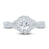 Thumbnail Image 2 of Pnina Tornai Diamond Engagement Ring 1-1/3 ct tw Round Platinum