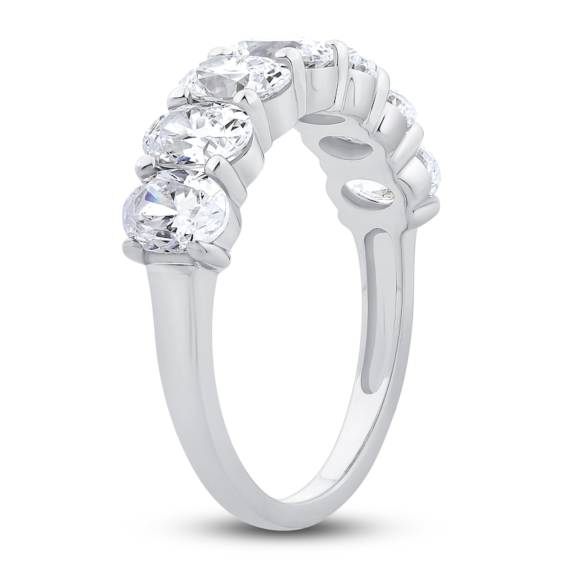 Main Image 2 of Diamond Anniversary Band 2-1/8 ct tw Oval 14K White Gold