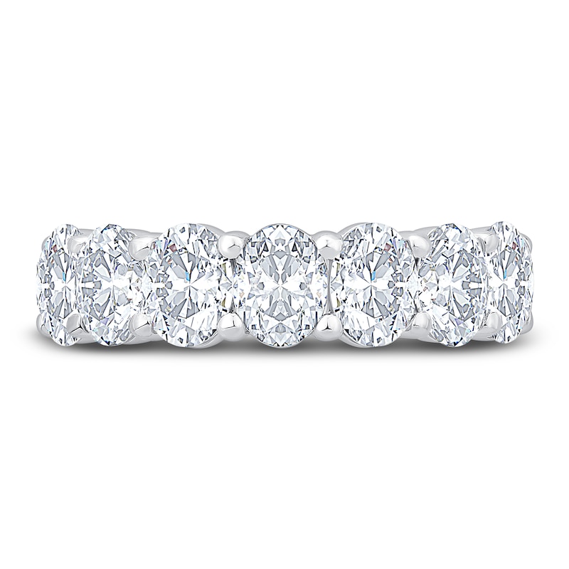 Main Image 3 of Diamond Anniversary Band 2-1/8 ct tw Oval 14K White Gold