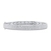 Thumbnail Image 1 of Shy Creation Diamond Bangle Bracelet 2-1/2 ct tw Round 14K White Gold SC55010777V2ZL