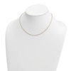 Thumbnail Image 4 of High-Polish Cable Chain Necklace 24K Yellow Gold 16" 1.3mm