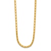 Thumbnail Image 2 of High-Polish Barrel Chain Necklace 24K Yellow Gold 18" 4.3mm