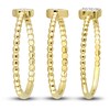 Thumbnail Image 1 of High-Polish 3-Piece Ring Set Diamond Accents 14K Yellow Gold