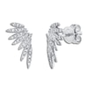 Thumbnail Image 0 of Shy Creation Diamond Wing Earrings 1/5 ct tw 14K White Gold SC55009920