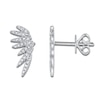 Thumbnail Image 1 of Shy Creation Diamond Wing Earrings 1/5 ct tw 14K White Gold SC55009920
