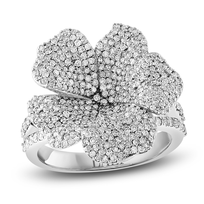 Main Image 1 of LALI Jewels Diamond Flower Ring 1-1/4 ct tw 14K White Gold