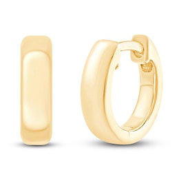 Children's Huggie Hoop Earrings 14K Yellow Gold