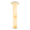 Thumbnail Image 3 of Kallati Baguette & Round-Cut Diamond Ring 1/5 ct tw 14K Yellow Gold