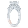 Thumbnail Image 2 of Pnina Tornai Oval-Cut Lab-Grown Diamond Five-Stone Engagement Ring 2-3/4 ct tw 14K White Gold