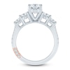 Thumbnail Image 4 of Pnina Tornai Oval-Cut Lab-Grown Diamond Five-Stone Engagement Ring 2-3/4 ct tw 14K White Gold