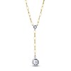 Thumbnail Image 3 of Shy Creation Multi-Diamond Y-Drop Necklace 1/2 ct tw 14K Yellow Gold 18" JR55011947