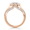 Thumbnail Image 2 of J'Lure Lab-Grown Diamond Oval Step-Cut Engagement Ring 2-3/8 ct tw 18K Rose Gold