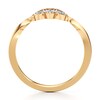 Thumbnail Image 2 of J'Lure Lab-Grown Diamond Scalloped Wedding Band 1/5 ct tw 18K Yellow Gold