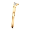 Thumbnail Image 3 of J'Lure Lab-Created Diamond Scalloped Wedding Band 1/5 ct tw 18K Yellow Gold
