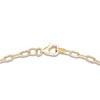 Thumbnail Image 3 of Engravable Initial Disc Bracelet 14K Yellow Gold 7.25"