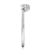 Thumbnail Image 3 of J'Lure Square-Emerald Step-Cut Lab-Grown Diamond Contour Wedding Band 3/8 ct tw 18K White Gold