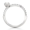 Thumbnail Image 2 of J'Lure Shield Step-Cut Lab-Grown Diamond Contour Wedding Band 5/8 ct tw 18K White Gold