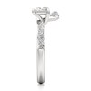 Thumbnail Image 3 of J'Lure Shield Step-Cut Lab-Grown Diamond Contour Wedding Band 5/8 ct tw 18K White Gold